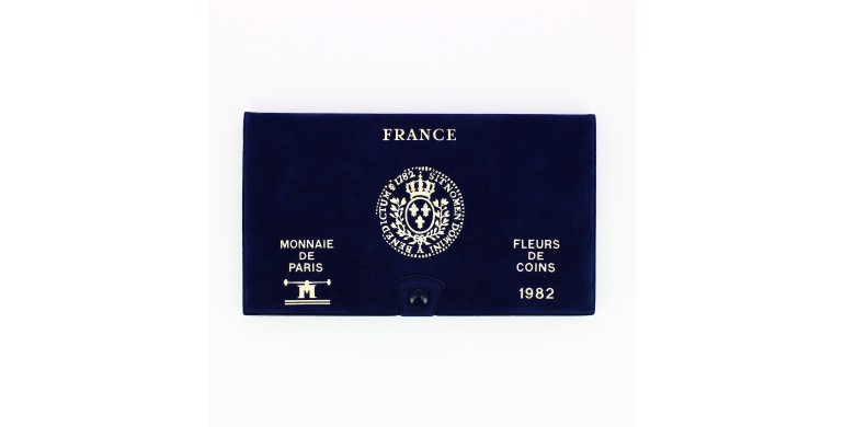 France, Livret FDC 1982, 11 pièces, C10134