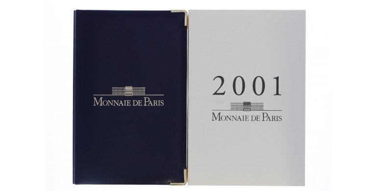 France, Boîte BE 2001, 11 pièces, C10149