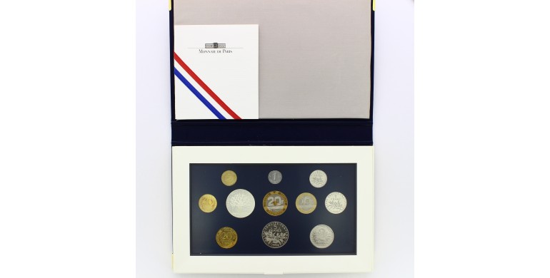 France, Boîte BE 1993, 11 pièces, C10158
