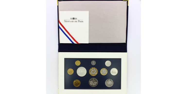 France, Boîte BE 1994, 11 pièces, C10159
