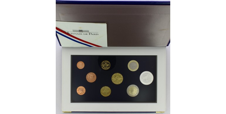 France, Boîte BE 2005, 9 pièces, C10160