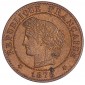 Monnaie, France , 1 centime Cérès, IIIème République, Bronze, 1878, Paris (A), P11052