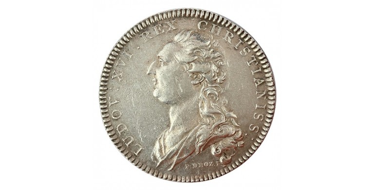 Jeton, Louis XVI - Officiers payeurs des rentes, 1764, Argent, J10063