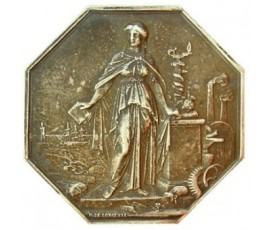 Jeton, Société générale de credit industriel et commercial, 1859, Argent, J10114