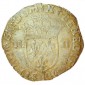 Monnaie, France , 1/4 écu croix feuillue de face, Henri IV, Argent, 1610, Bordeaux (K), P11079