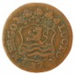 Monnaie, Hollande, Duit, Provinve du Zeeland, Cuivre, 1758, Middelburg, P11103