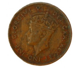 Monnaie, Canada, One cent Newfoundland, George VI, Bronze, 1947, Ottawa (C), P11108