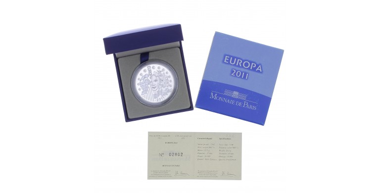 Monnaie, France, 10 Euros BE 30ème anniversaire de la Fête de la musique, Monnaie de Paris, Argent, 2011, Pessac, P13145