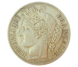 Monnaie, France , 5 francs Cérès, IIème République, Argent, 1849, Paris (A), P11115