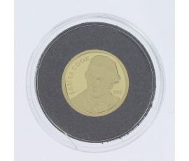 Monnaie, France, 1/25 Once BE 10 $ le capitaine James Cook, Monnaie de Paris, Or, 2008, Balzers Liechtenstein, P13165