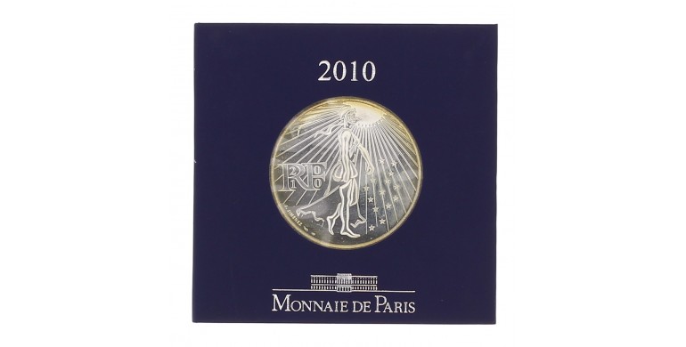 Monnaie, France , 50 € Semeuse, Monnaie de Paris, Argent, 2010, Pessac, P11143