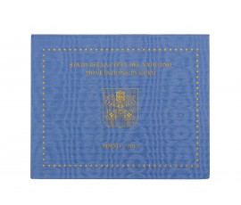 Vatican, Livret BU 2012, 8 PIECES, Série officelle de pièces d'usage courant Benoît XVI