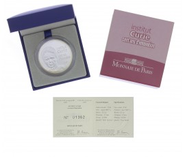 Monnaie,France,10 EURO BE Centenaire de l'institut Curie,Monnaie de Paris,Argent,2009,Pessac,P13509