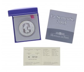 Monnaie,France,1 1/2 EURO BE Centenaire de l'Etat laïque,Monnaie de Paris,Argent,2005,Pessac,P13524