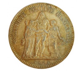 Monnaie, France , 5 francs Hercule, IIIème République, Argent, 1876, Paris (A), P11155