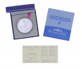 Monnaie,France,10 EURO BE 40ème anniversaire du premier vol de la Concorde,Monnaie de Paris,Argent,2009,Pessac,P13589