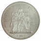 Monnaie, France , 50 francs hybride avers 20 francs, Hercule, Argent, 1974,, P11168