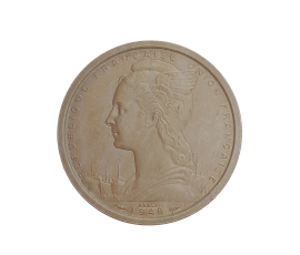Essai, Togo, 2 Francs Union Française, Bronze-nickel, 1948, P13658