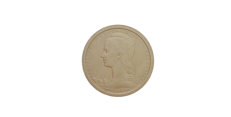 Essai, Togo, 1 Franc Union Française, bronze-nickel, 1948, P13659
