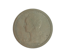 Essai, Afrique Occidentale Française, 1 Franc Union Française, Bronze-nickel, 1948, P13663