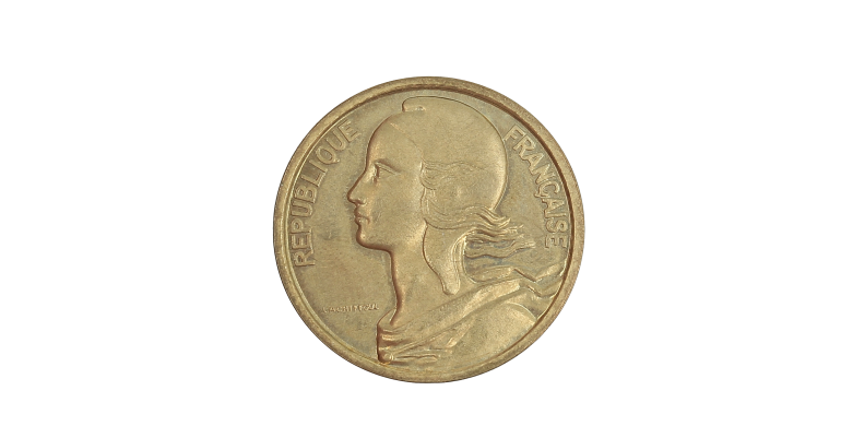 Essai, France, Essai du concours de 20 centimes par Lagriffoul, Cupro-alu-nickel, 1961, P13698