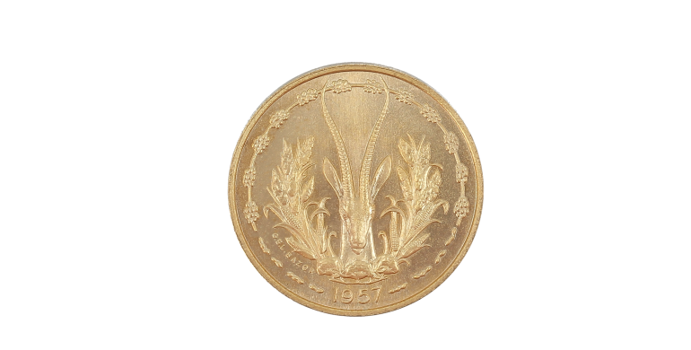 Essai, Afrique occidentale Française - Togo, 10 Francs, Bronze-aluminium, 1957, P13704