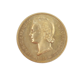 Essai, Togo - Union Française, 10 Francs, Bronze-aluminium, 1956, P13706