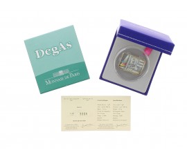 Monnaie de Paris, 1/4 € BU 90ème anniversaire du décès d'Edgar Degas, Argent, 2007, Pessac, P14609