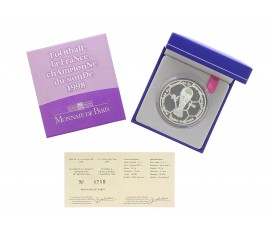 Monnaie de Paris, 1€ 1/2 BE La France championne du monde 1998, Argent, 2005, Pessac, P14628