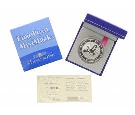 Monnaie de Paris, 1 € 1/2 BE European Mintmark - 50 ans du Parlement européen, Argent, 2008, Pessac, P14634