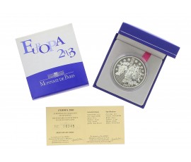 Monnaie de Paris, 1€ 1/2 BE 1er anniversaire de l'Euro, Argent, 2003, Pessac, P14636