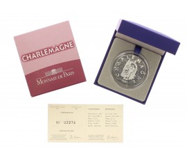 Monnaie de Paris, 10 € BE Charlemagne, Argent, 2011, Pessac, P14645
