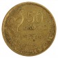 Monnaie, France , 50 francs Guiraud , IVème République, Bronze-aluminium, 1954, Beaumont le Roger (B), P11197