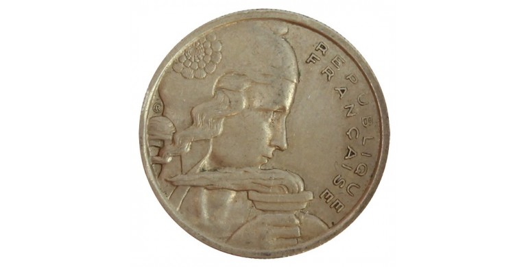 Monnaie, France , 100 francs Cochet, IVème République, Cupronickel, 1956,, P11198