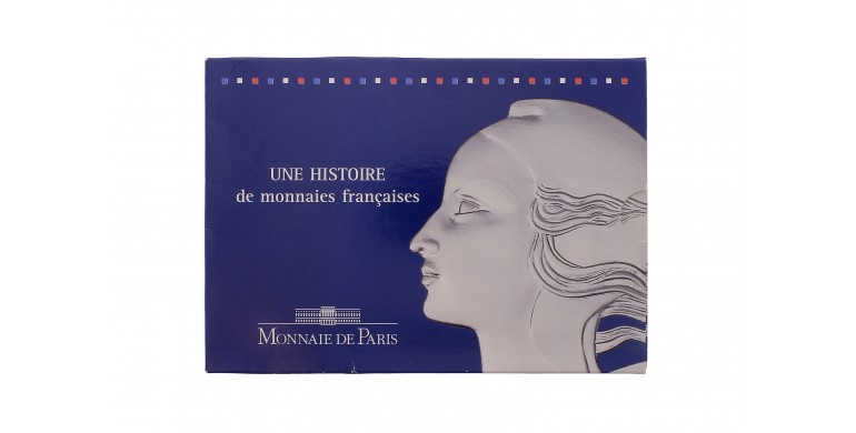 France, Coffret de 8 pièces allant du Roi Dagobert à Napoléon Ier, 8 pièces, C10396