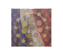 France, Coffret Série BU complète des Euros 2003, 8 pièces, C10405