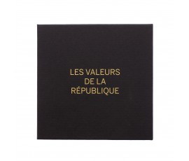 France, Coffret BE Valeurs de la République par Sempé - Argent, 2014, 14 pièces, C10424-25-26