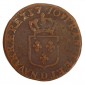 Monnaie, France , 1/2 sol à la vieille tête, Louis XV, Cuivre, 1770, Lyon (D), P11210