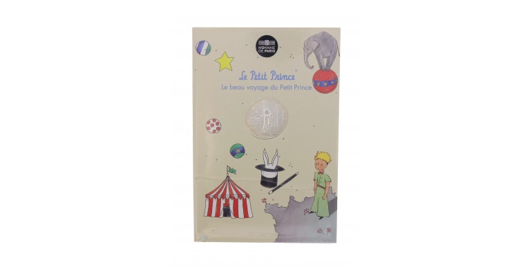 France, 10 Euro BU Le Funambule au cirque , Le beau voyage du Petit Prince, 2016, C10460