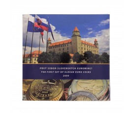 Slovaquie, Livret BU Série ordinaire 2009, 9 pièces, C10494