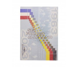 Allemagne, Série BU Euro 40ème anniversaire du traité de l'Elysée (1963), 2003, 8 pièces, C10501