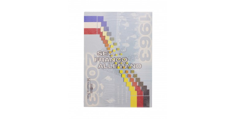 Allemagne, Série BU Euro 40ème anniversaire du traité de l'Elysée (1963), 2003, 8 pièces, C10501