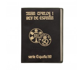 Espagne, Série pesetas BU Coupe du monde de football 1982, 1980, 6 pièces, C10505