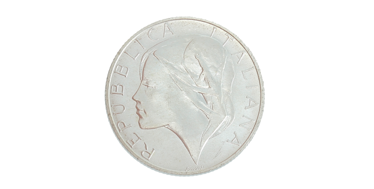 Italie, 200 lire, Argent, 1989, P13918