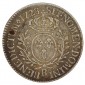 Monnaie, France , 1/5 écu aux branches d'olivier, Louis XV, Argent, 1728, Rouen (B), P11248