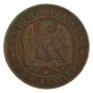 Monnaie, France , 2 centimes, Napoléon III, Bronze, 1856, Bordeaux (K), P11271