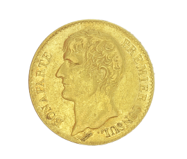 Monnaie, France, 40 Francs, Bonaparte 1er consul, Or, An XI, Paris (A), P14734