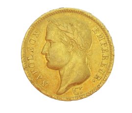 France, 40 Francs, Or, 1811, Paris (A), P13966