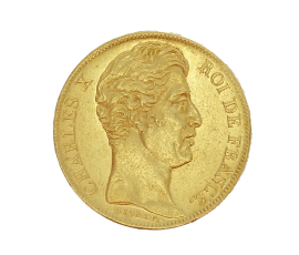 France, 20 francs, Or, 1827, Paris (A), P14026