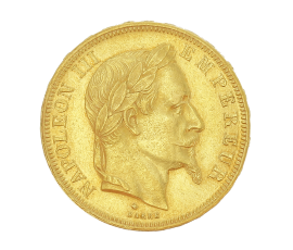 France, 50 Francs, Or, 1868, Paris (A), P14038